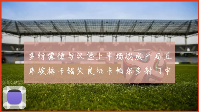 多特蒙德与汉堡上半场战成平局丘库埃梅卡错失良机卡帕尔多射门中柱